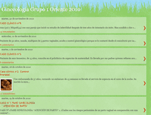 Tablet Screenshot of ginecologiagrupo1oriente.blogspot.com