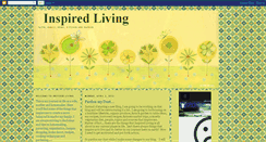 Desktop Screenshot of inspiredlivingjournal.blogspot.com