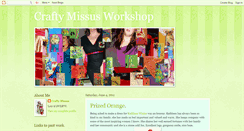 Desktop Screenshot of craftymissusworkshop.blogspot.com