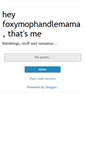 Mobile Screenshot of mophandlemama.blogspot.com