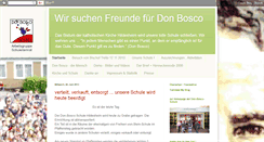 Desktop Screenshot of gekommenumzubleiben-donbosco.blogspot.com