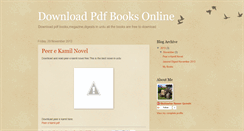 Desktop Screenshot of downloadonlinebooks.blogspot.com