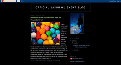 Desktop Screenshot of jasonwuevent.blogspot.com