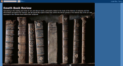 Desktop Screenshot of emethbookreview.blogspot.com