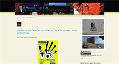 Desktop Screenshot of elmalpais-lasislas.blogspot.com