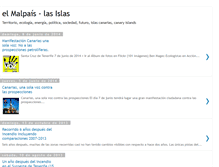 Tablet Screenshot of elmalpais-lasislas.blogspot.com