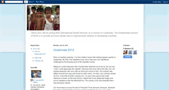 Desktop Screenshot of cambodiadentalmission2012.blogspot.com