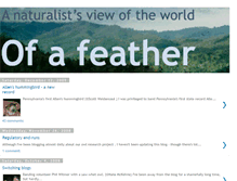 Tablet Screenshot of ofafeather.blogspot.com