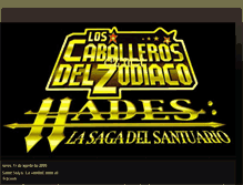 Tablet Screenshot of caballerosdelzodiaco-sagadehades.blogspot.com