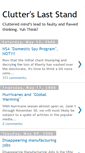Mobile Screenshot of cluttersstand.blogspot.com
