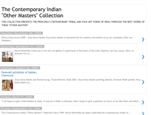 Tablet Screenshot of indian-tribal-folk-arts.blogspot.com