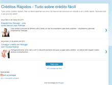 Tablet Screenshot of ecreditosrapidos.blogspot.com