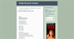 Desktop Screenshot of bridgetmarquardt-wallpaper.blogspot.com