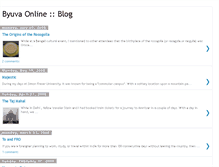 Tablet Screenshot of byuvaonline.blogspot.com