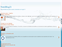 Tablet Screenshot of nutriblog21.blogspot.com
