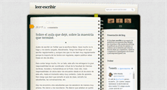 Desktop Screenshot of leer-escribir.blogspot.com