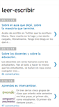 Mobile Screenshot of leer-escribir.blogspot.com