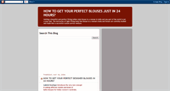 Desktop Screenshot of perfectblousesatlakshmiboutique.blogspot.com