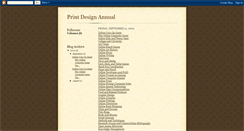 Desktop Screenshot of printdesignannual.blogspot.com