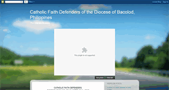 Desktop Screenshot of cfdbacolod.blogspot.com