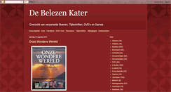 Desktop Screenshot of debelezenkater.blogspot.com