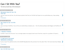 Tablet Screenshot of canisitwithyou.blogspot.com