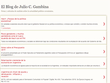 Tablet Screenshot of juliogambina.blogspot.com