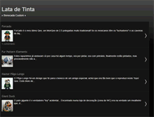 Tablet Screenshot of latadetinta.blogspot.com