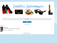 Tablet Screenshot of fearlessfashionomics.blogspot.com