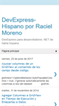 Mobile Screenshot of devexpresshispano.blogspot.com