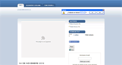 Desktop Screenshot of escarranovoa.blogspot.com