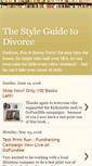 Mobile Screenshot of divorcestyleguide.blogspot.com