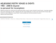 Tablet Screenshot of melbournepoetryvenues1983on.blogspot.com