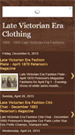 Mobile Screenshot of late-victorian-clothing.blogspot.com