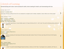 Tablet Screenshot of lifestyleoflearning.blogspot.com