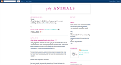 Desktop Screenshot of 365-animals.blogspot.com