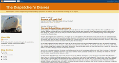 Desktop Screenshot of dispatchersdiaries.blogspot.com