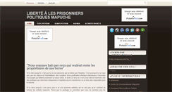 Desktop Screenshot of libertemapuche.blogspot.com