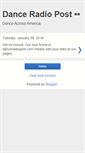 Mobile Screenshot of danceradio.blogspot.com