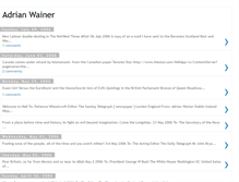 Tablet Screenshot of adrianwainer.blogspot.com