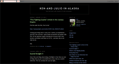Desktop Screenshot of ken-in-alaska.blogspot.com