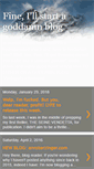 Mobile Screenshot of fineillstartagoddamnblog.blogspot.com