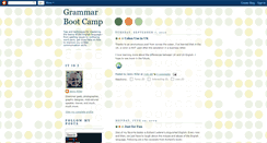 Desktop Screenshot of grammarbootcamp.blogspot.com