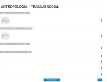 Tablet Screenshot of antropologiatrabajosocial.blogspot.com
