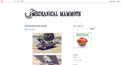 Desktop Screenshot of mechanicalmammoth.blogspot.com