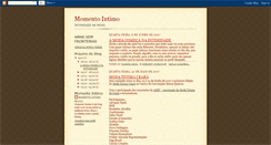 Desktop Screenshot of momentointimo.blogspot.com