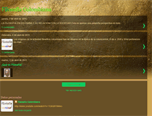 Tablet Screenshot of filosofiacolombiana10.blogspot.com
