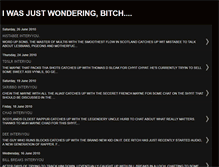 Tablet Screenshot of iwasjustwonderingbitch.blogspot.com