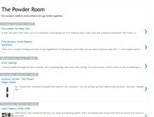 Tablet Screenshot of powderromm.blogspot.com