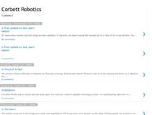 Tablet Screenshot of corbettrobotics.blogspot.com